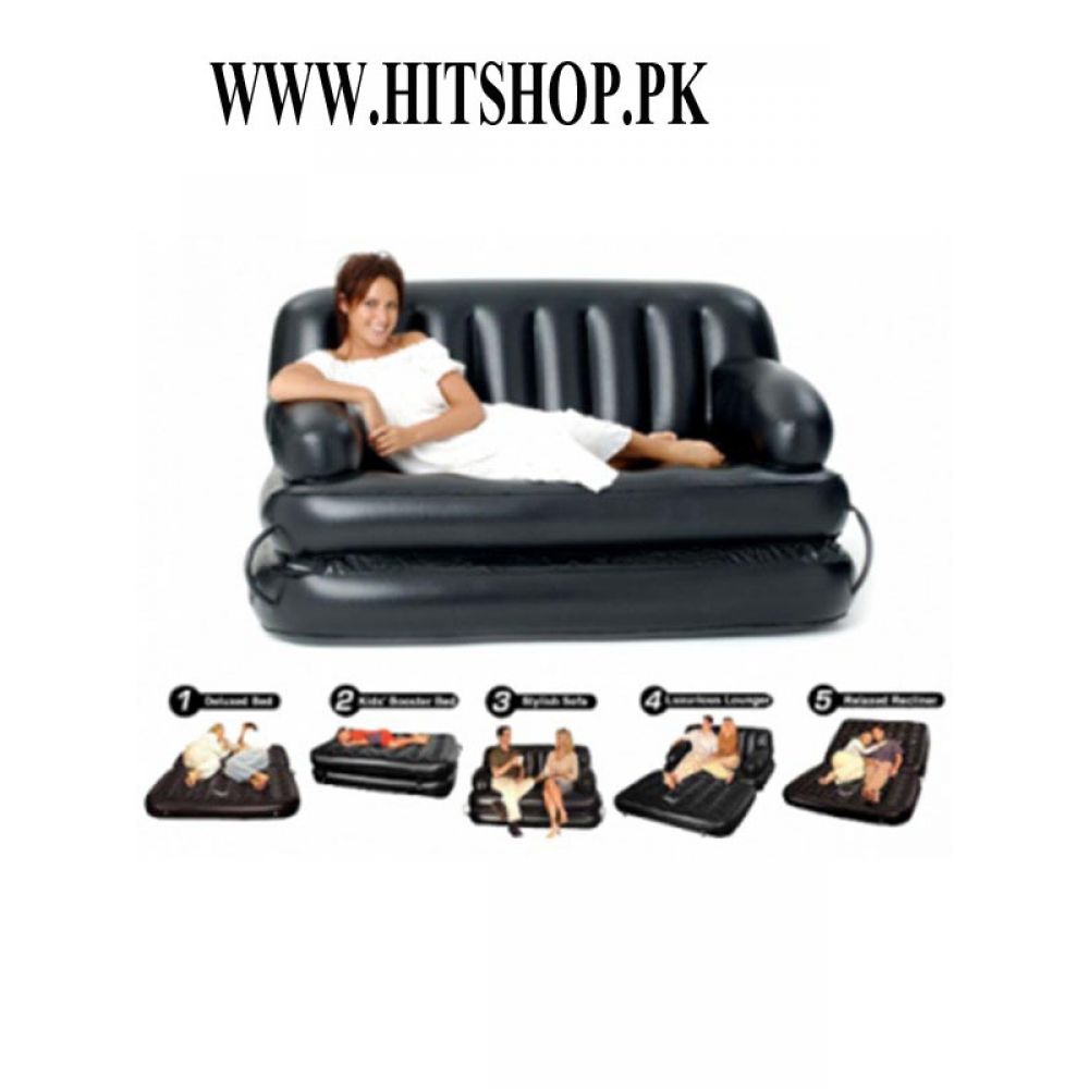 5 IN 1 SOFA BED FREE ELECTRIC PUMP